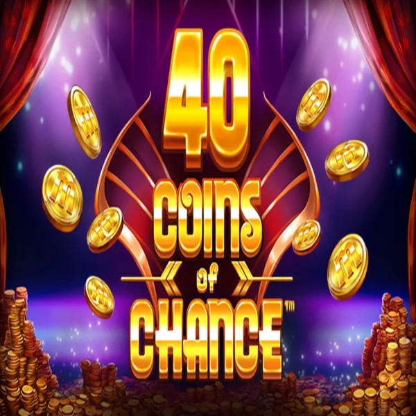 40 Coins of Chance by SYNOT Games, showcased at nyxbetscasino.eu – game logo
