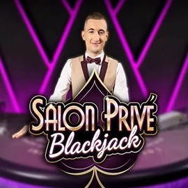 Blackjack Salon Privé logo by Ezugi Nyxbets Casino