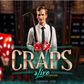 Live Casino logo of Live Craps from Evolution at Nyxbets Casino