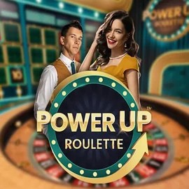 PowerUP Roulette slot icon by Pragmatic Play, available at Nyxbets Casino
