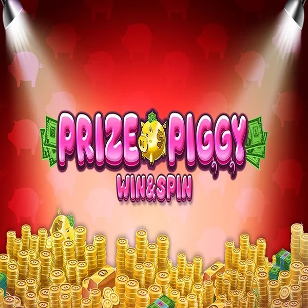 Official Slots logo: Prize Piggy Win & Spin by Inspired Gaming at Nyxbets Casino
