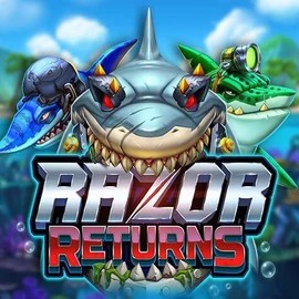 Razor Returns logo by Push Gaming Nyxbets Casino